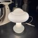 Murano table lamp, opaline glass