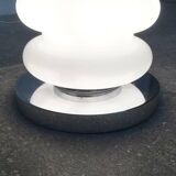 Mid-century space age glass floor lamp by Carlo Nason for JBS, 1960s.