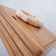 Mid-century pine belgium wooden bowl