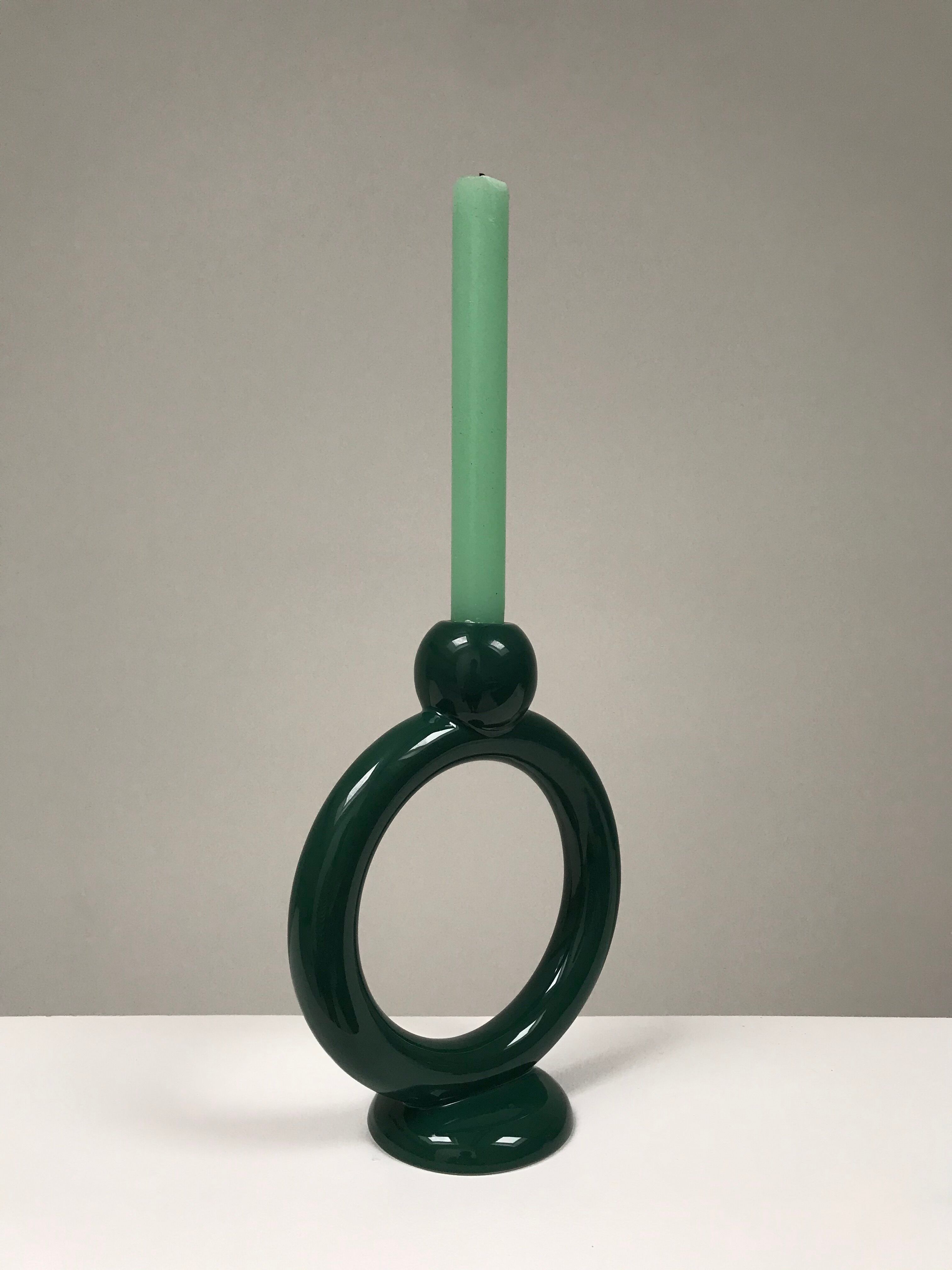 Ceramic candlestick