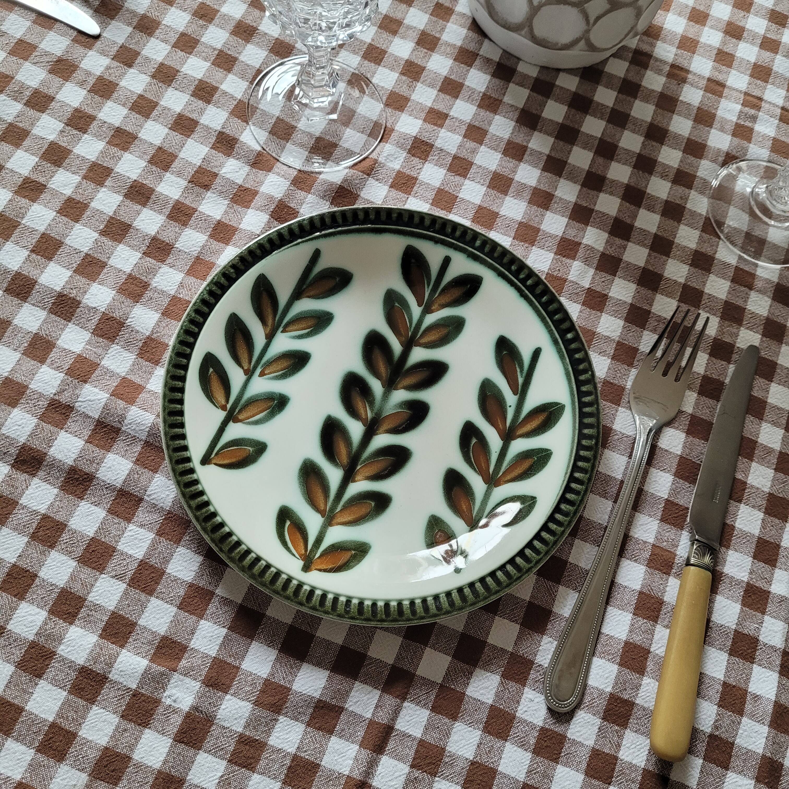 La Redoute x Selency lot de 4 assiettes Rambouillet dessert