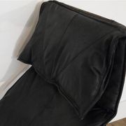 Leather chaise longue by Tord Bjorklund