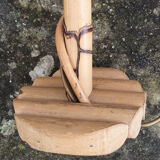 Table lamp, bamboo and rattan, vintage, 60