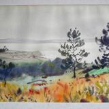 The bay of Douarnenez by Max H.J. Douguet(1903-1989)