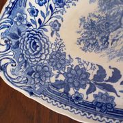 "Burgenland" blue bowls Villeroy & Boch Mettlach