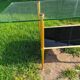 vintage coffee table, brass frame, glass and mirror tray, 50/60'S, 15 photos