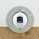 Grey Industrial Factory Wall Clock from Siemens, 1970s