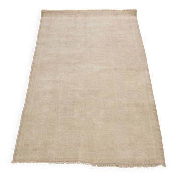 Oushak Vintage Anatolian Wool Carpet