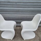 Pair of Verner Panton chairs, Vitra edition