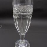 Lot of 6 mismatched champagne flutes