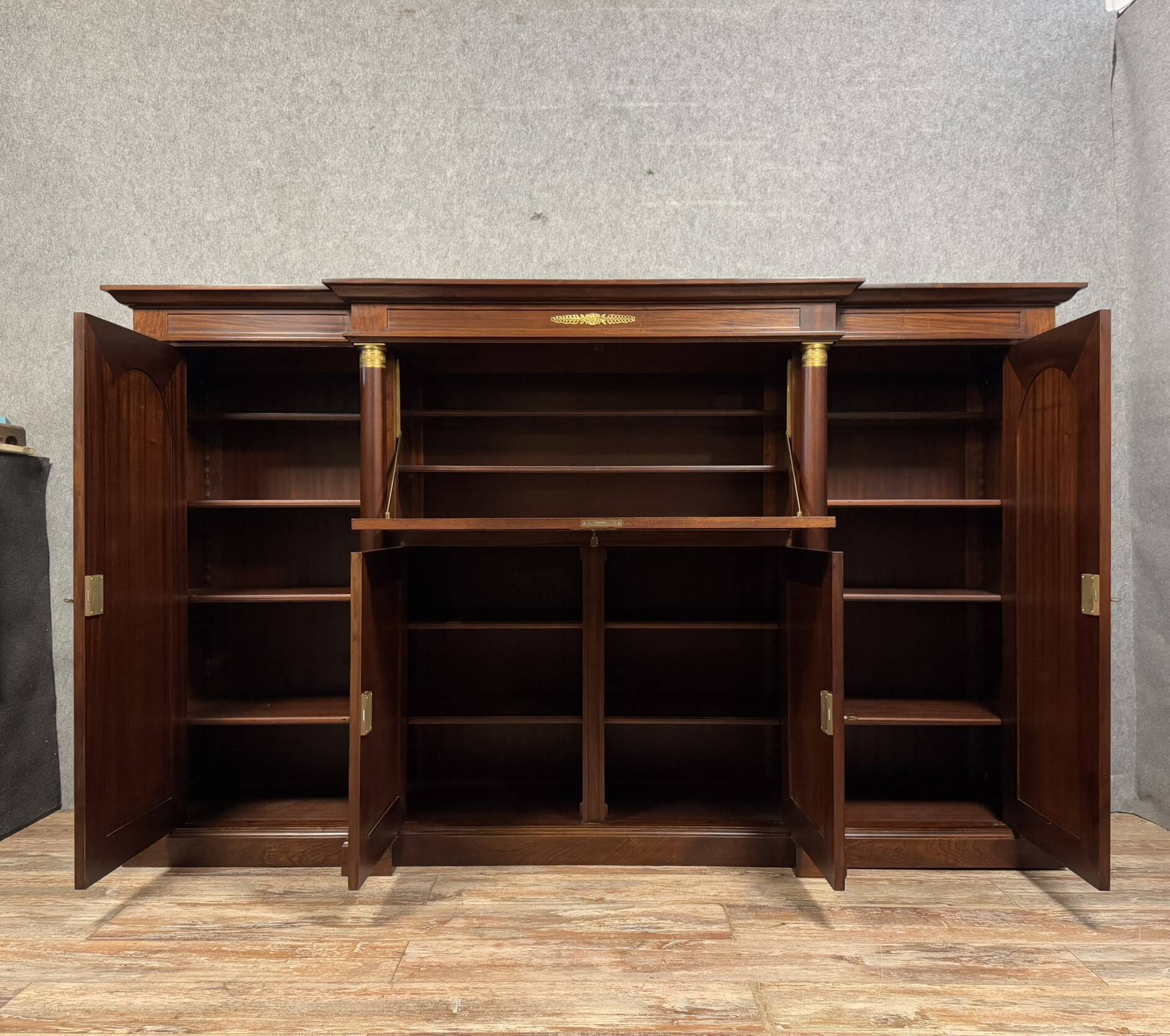 Empire style mahogany cabinet sideboard circa 1920-1940