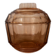 Old sugar bowl or pink glass sweet jar