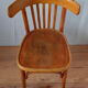 Chaise de bistrot 1930 en bois courbé
