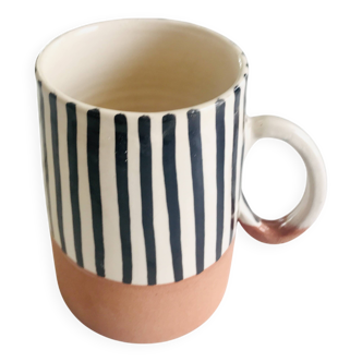 Safi terracotta handled vase