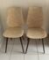 Set of two chairs from the 60s/70s