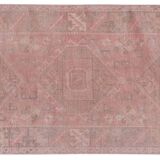 Vintage Turkish rug from Oushak, handwoven 120x187 cm