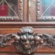 Louis XIII display cabinet in oak, 19th century