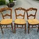6 mulched chairs