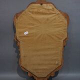 Antique polylobed mirror