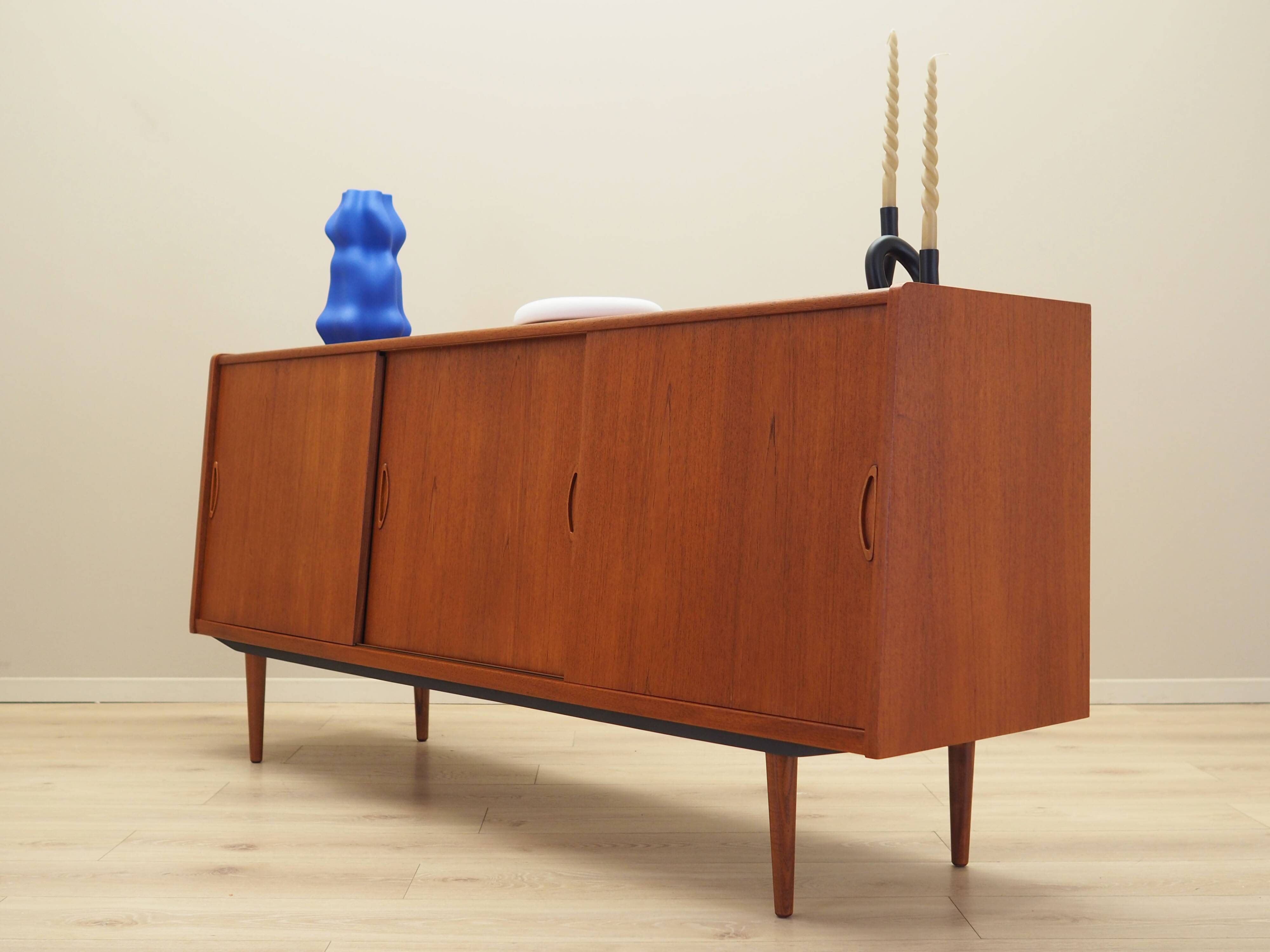 Teak sideboard, Danish design, 1970s, production: Denmark
