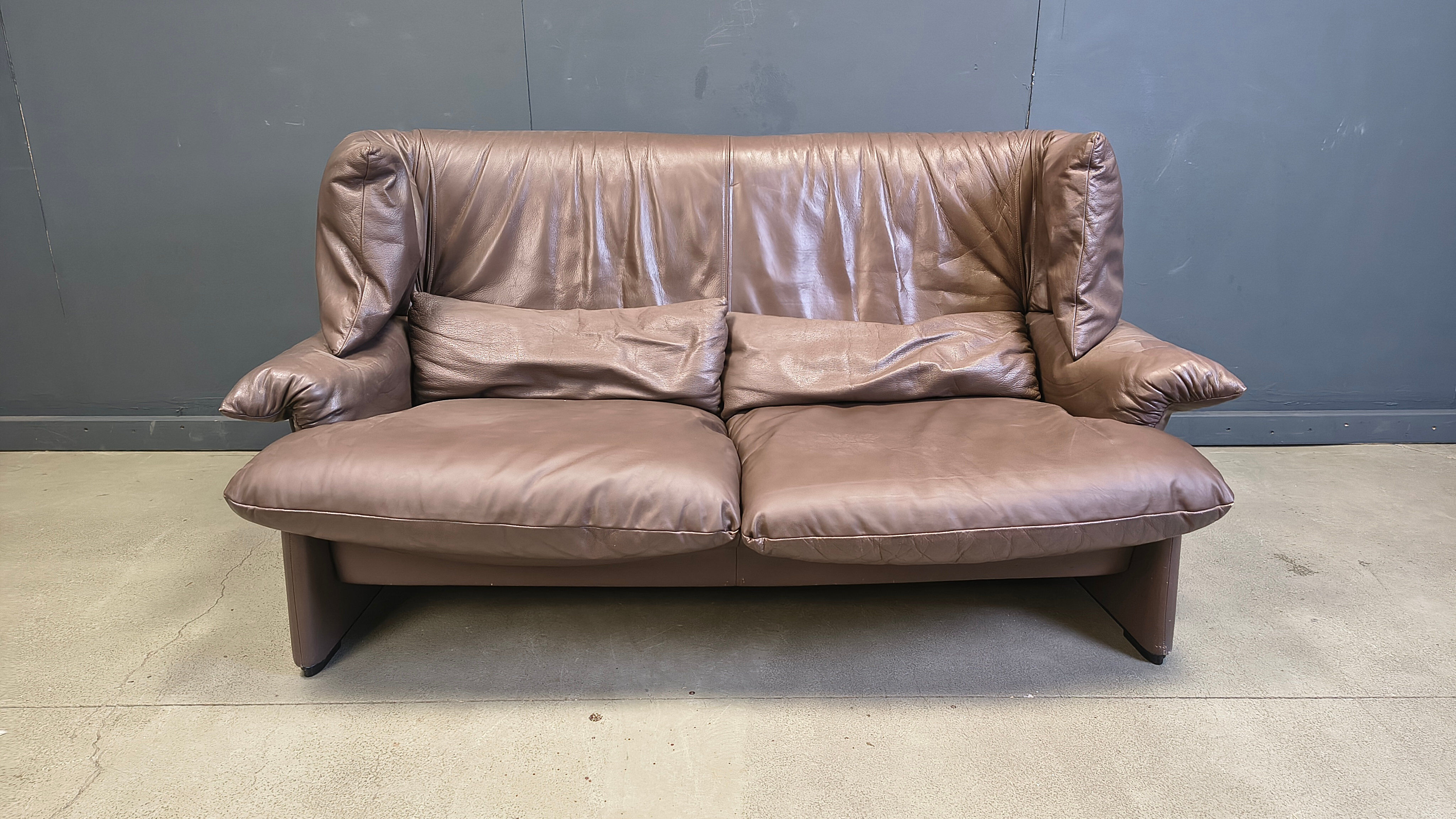 Canapé Porto Venere par Vico Magistretti pour Cassina, années 1970.