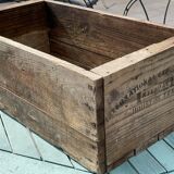 Old wooden box