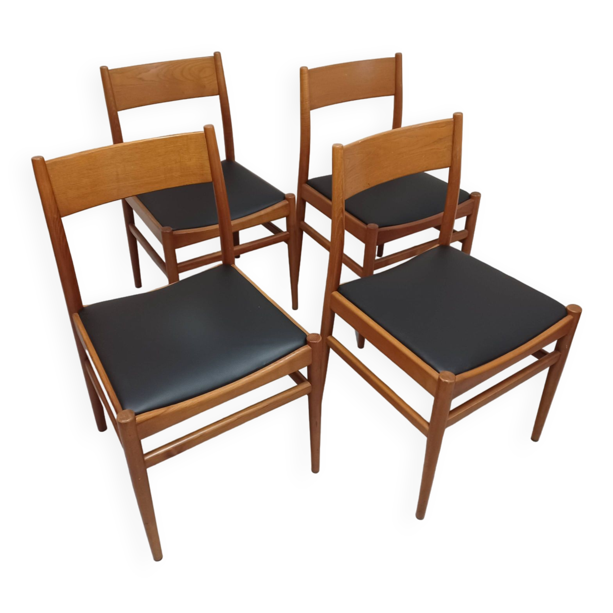 4 chairs, Made in Italy, 60'S