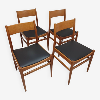 4 chaises ,  Made in Italy,  60'S