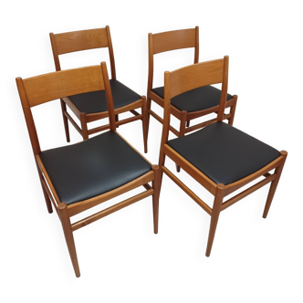 4 chairs, Made in Italy, 60'S