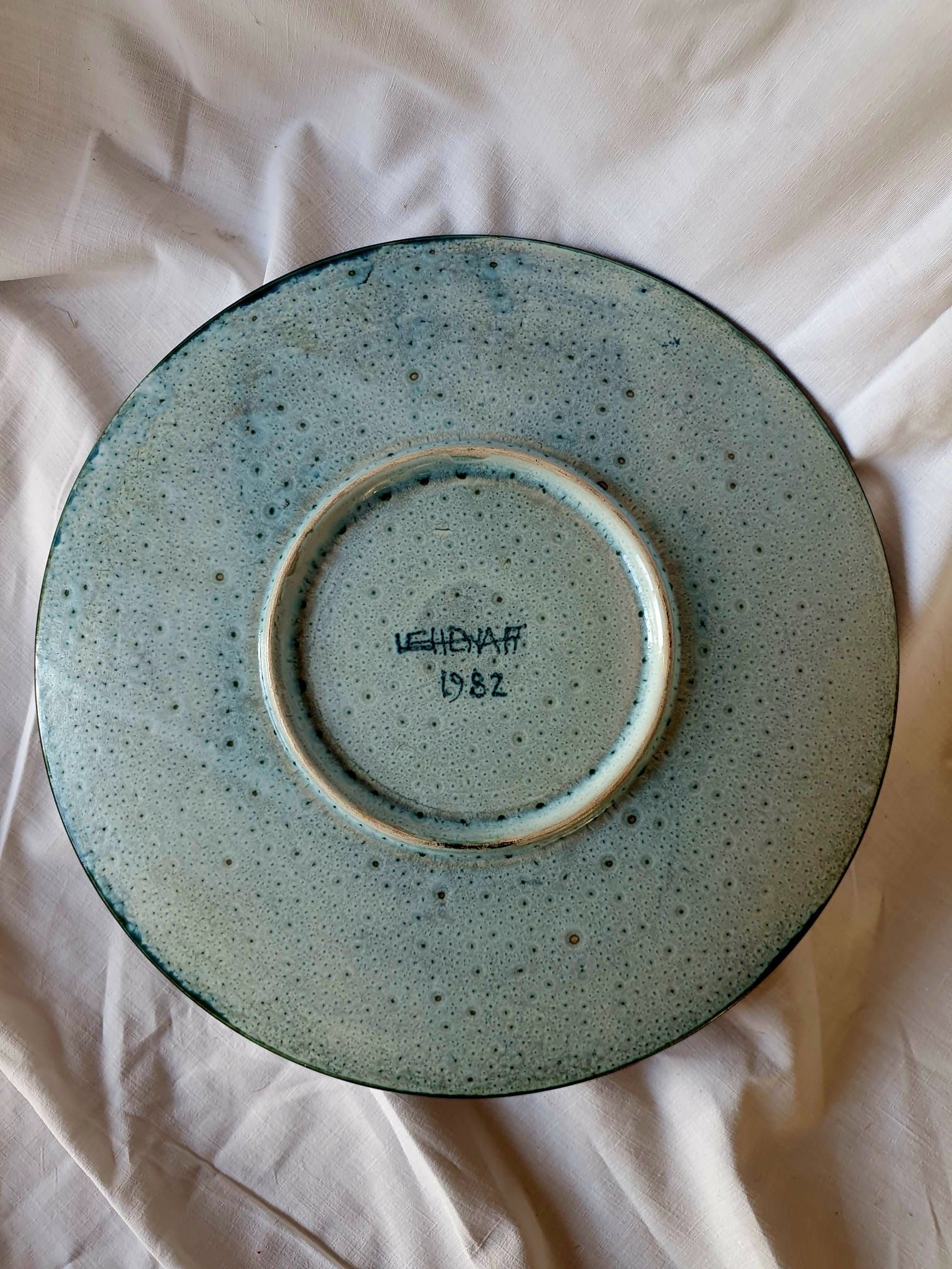 Decorative dish Danuta Le Henaff 1982