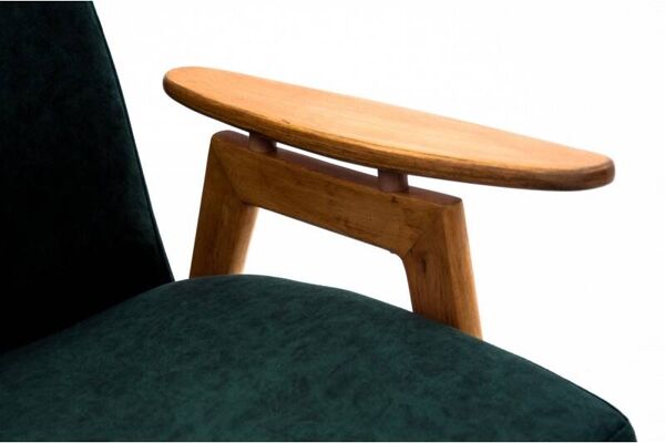 Deux fauteuils verts vintage de Jaroslav Šmídek pour Jitona, Tchécoslovaquie, années 1960