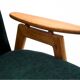 Two vintage green armchairs by Jaroslav Šmídek for Jitona, Czechoslovakia, 1960s