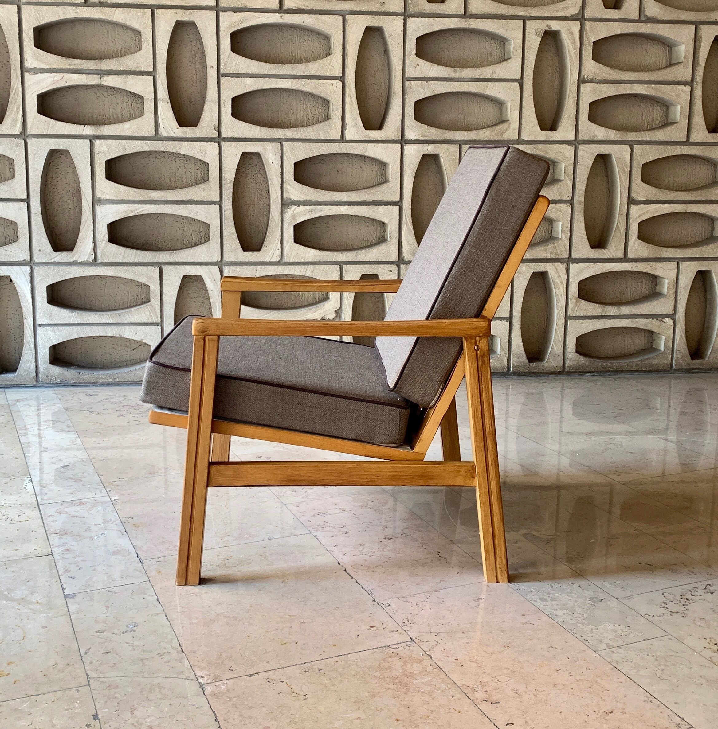 TON brand armchairs with new seats