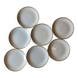 7 porcelain dessert plates from Bavaria in good condition