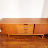 Vintage Scandinavian line in 60s teak