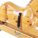 Vintage english handmade childs rocking horse