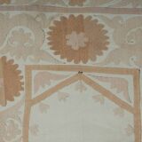 Hand knotted rug, vintage Turkish rug 108x127 cm