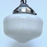 CHANDELIER 1920 OPALINE 14 CM DIAMETER