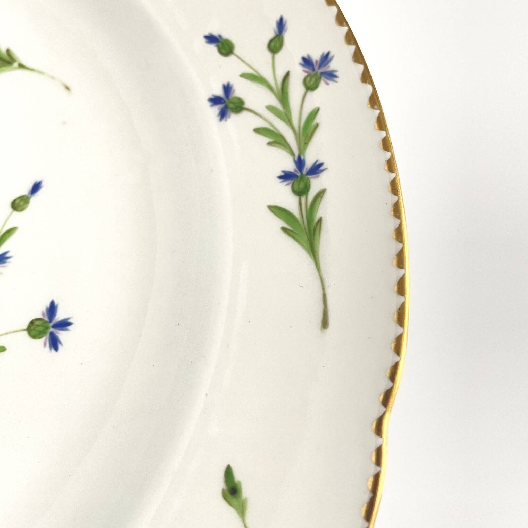 Porcelain Plate of the Count of Artois | Barbeaux | Late 18th Century