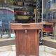 Wooden counter / Docking station 40s