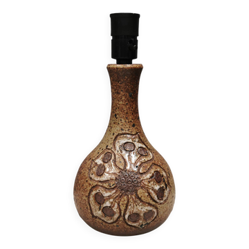 Ceramic table lamp by Mette Løkken Stiil for her own workshop Denmark 1970s