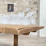 Solid oak farm table