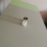 Table with formica extensions and oak