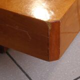 Table basse en loupe d'orme