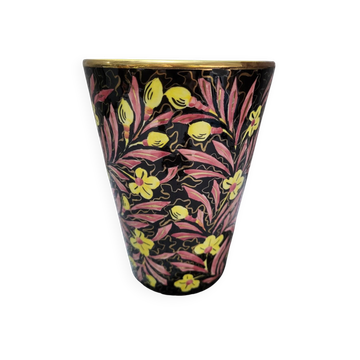 Ceramic vase signed Cérart Monaco in very good condition