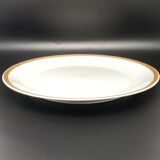 5 cheese/dessert plates limoges with gold border