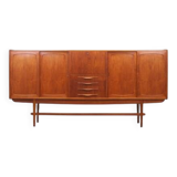 Teak highboard, Danish design, 1960s, production: Denmark