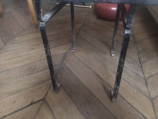 Coffee table Jean Austruy 1910-2012