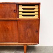 Modern Danish mid-century enfilade, teak, 1960s