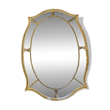 George III Gilt Overmantel Mirror